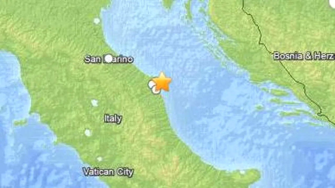 Serie de cutremure în Italia, la coasta adriatică, fără să provoace pagube