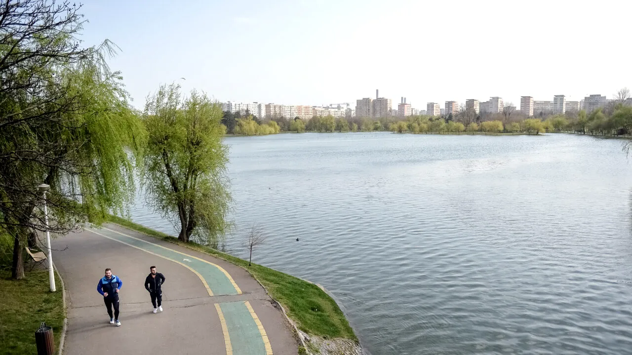 Apariție incredibilă într-un celebru parc din București. Primăvară în plină iarnă: „Nu ne-a venit să credem”