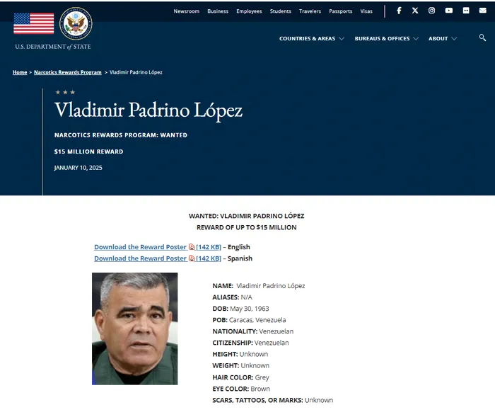 Vladimir Padrino (FOTO Department of State)