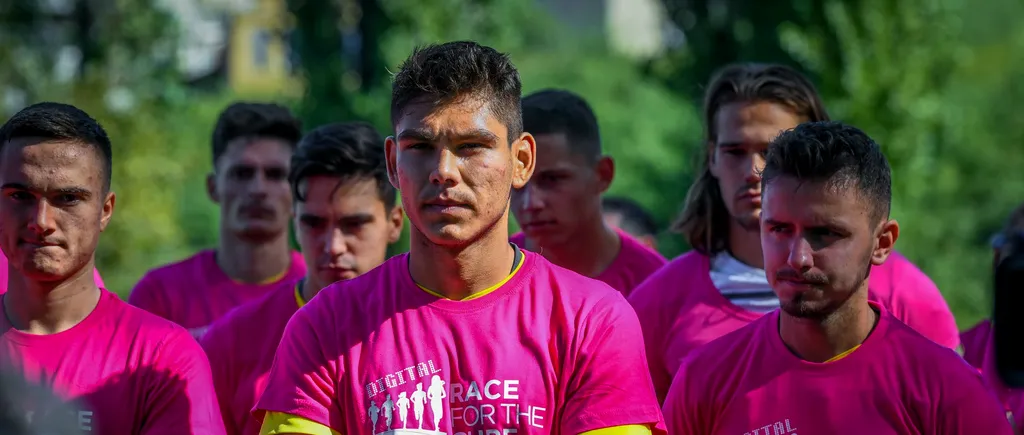 Race for the Cure România | Jucătorii de la Rapid susțin lupta împotriva cancerului: „Este o responsabilitate pentru fiecare dintre noi să contribuim”