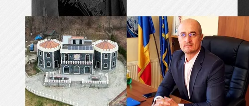 Cum arată castelul unui primar din România! E copiat după „Muzeul bântuit”, iar proprietara din acte este mama PENSIONARĂ a „vătafului” de la Câmpina