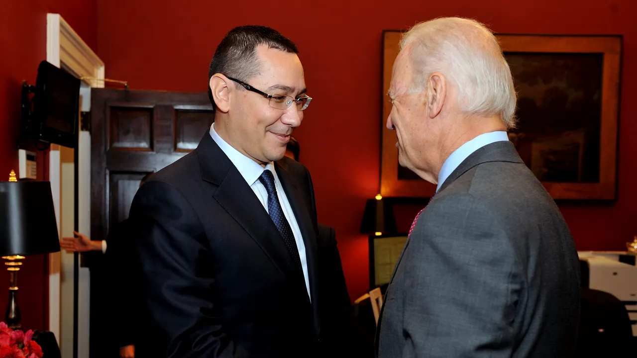 Victor Ponta i-a spus lui Joe Biden, la Casa Albă, că România va recunoaște Kosovo în 2015