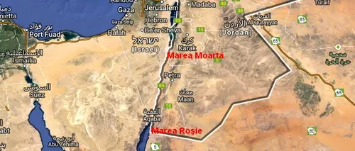 Iordania vrea să unească Marea Moartă și Marea Roșie