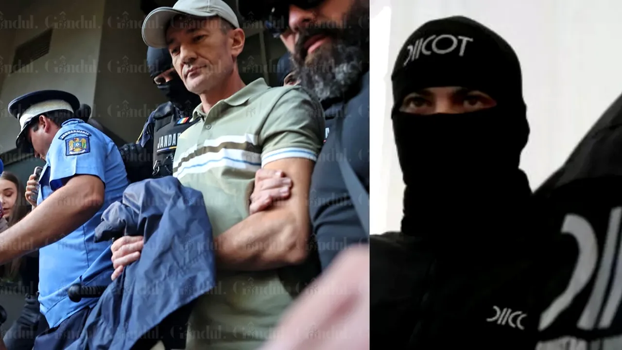 Duba cu jandarmii care l-au adus la București pe Alexandru Bălan, IMPLICATĂ într-un accident rutier