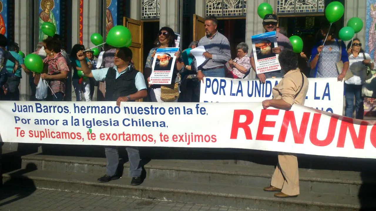 Papa - la credincioșii din Chile care și-au pierdut încrederea în Biserică