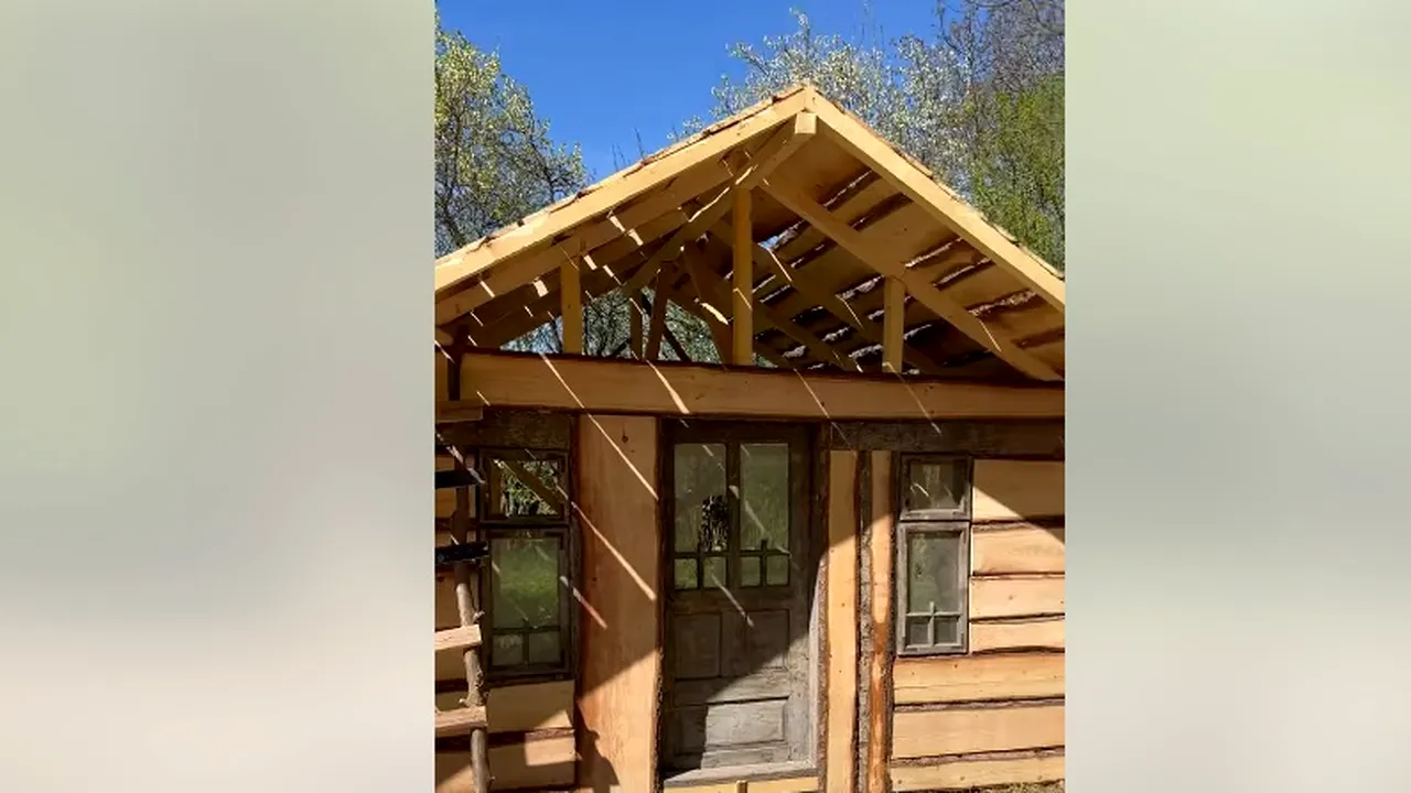 CABANA în care Mihaela Bilic vrea să se mute până la Paște: „Nu am gaze, curent, apă. Îmi place mult”