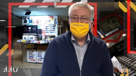 VIDEO EXCLUSIV. Sindicalistul Ion Rădoi, nou atac la ministrul Transporturilor, în ziua în care trebuiau închise magazinele de la metrou: ”Să ne dea Drulă un exemplu și să renunțe la 25% din venituri, că el are minim 500 de milioane
