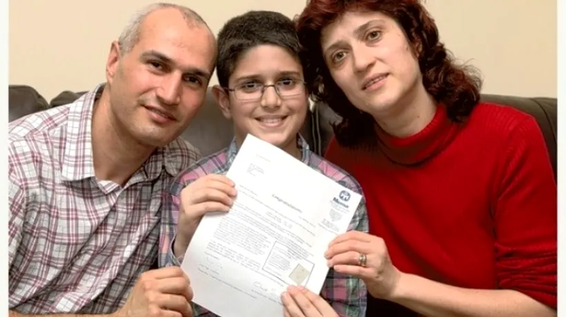 Un elev român de 11 ani a fost recunoscut drept una dintre cele mai inteligente persoane din Marea Britanie