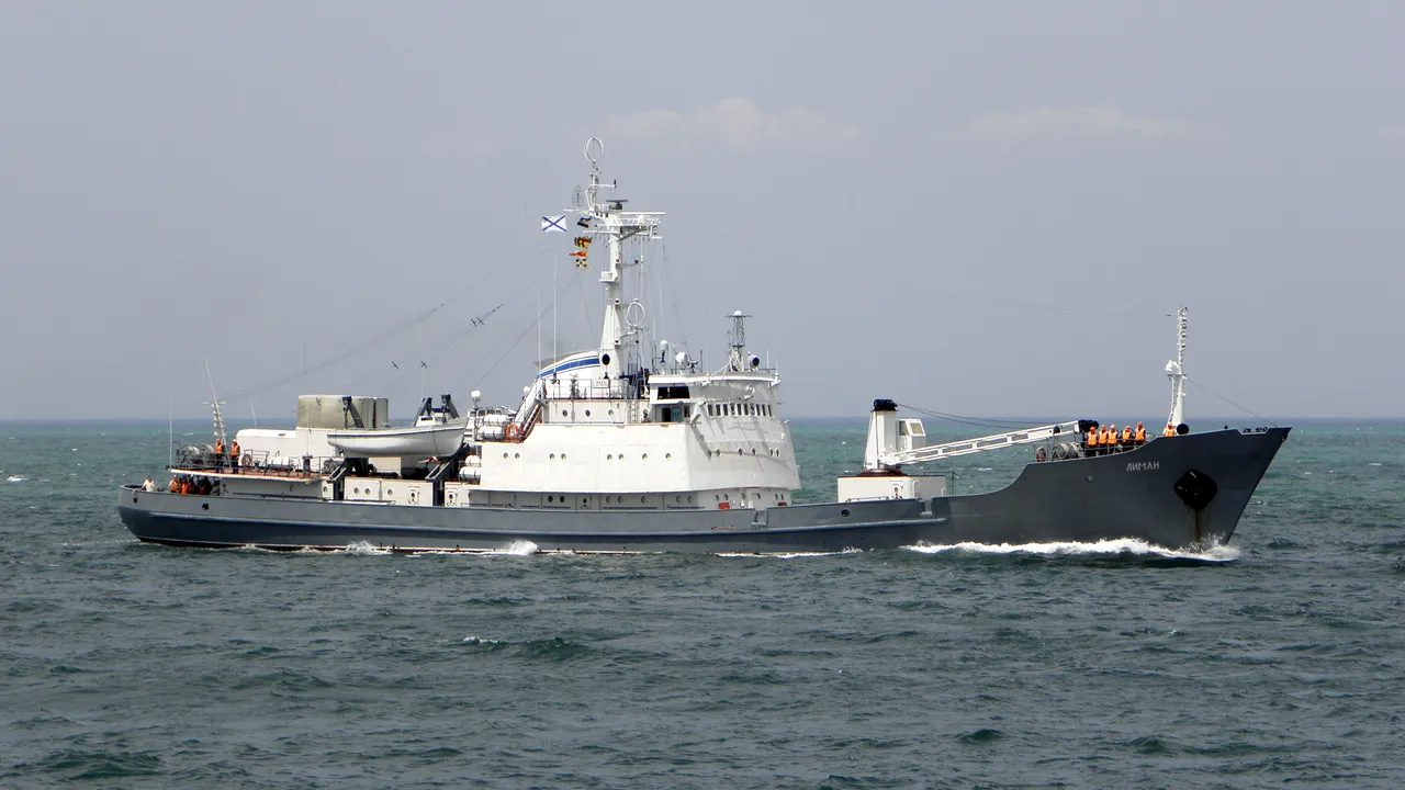 O navă-spion a Rusiei, scufundată de un cargo plin cu oi din România