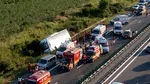 Care e starea copiilor răniți în urma ACCIDENTULUI de pe autostrada A2. Un băiat de 9 ani, în stare extrem de gravă