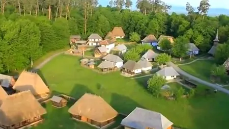 VIDEO. Cum arată cel mai frumos muzeu în aer liber din Europa văzut din aer