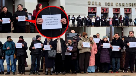 Actorii Teatrului Național București au protestat faţă de măsurile Guvernului Bolojan. Ministrul Culturii a luat o decizie de ultimă oră