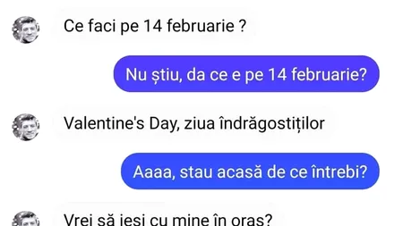 BANCUL ZILEI | Invitație de Valentine's Day