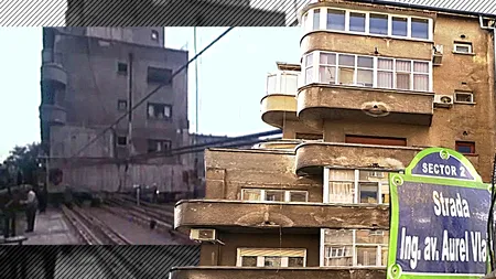 VIDEO-FOTO | Cum s-au mutat pe roți, din ordinul lui Ceauşescu, trei blocuri din București, cu tot cu locatari în ele. ”Le-au translatat cu atâta delicatețe că un pahar cu apă, pus pe masă, nu s-a vărsat”