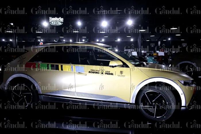 Hyundai Ioniq 5 - mașina personalizată pe care medaliații au primit-oFOTO: Mihai Pop