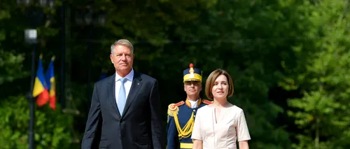 Klaus Iohannis, întâlnire cu președinta Republicii Moldova la Palatul Cotroceni / Când vine Maia Sandu în România