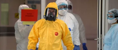 IMAGINI VIRALE. Cum a mers Vladimir Putin la un spital cu bolnavi de coronavirus (VIDEO)