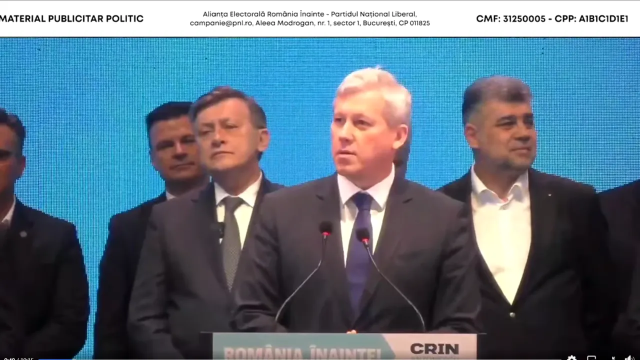 Cătălin Predoiu: Singurul competitor care îl poate învinge în TURUL 2 pe Simion este Crin Antonescu! Votul util trebuie să meargă către Crin