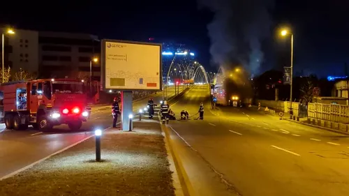 Explozie la o conductă de gaz din București. Traficul în zona Grozăvești, restricționat | VIDEO