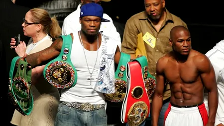 Propunerea unui miliardar: 5 milioane de dolari pentru un meci de box între Mayweather jr. și 50 cent