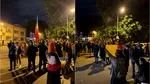 A 20-a noapte de proteste în fața Arestului Central, unde este închis Călin Georgescu. Sunt prezenți 150 de susținători