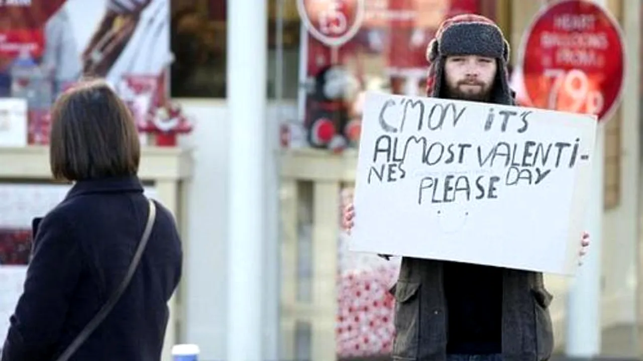 Ce a făcut un tânăr pentru a nu fi singur de Valentine's Day. În final, totul 