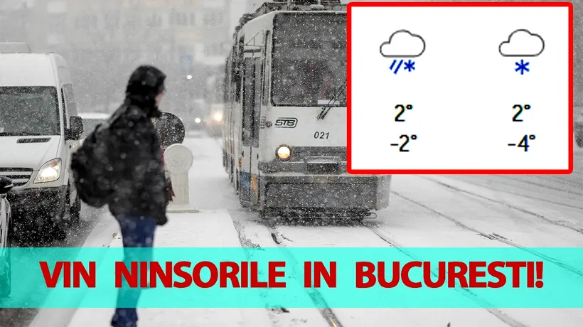 E oficial: Vin ninsorile în București! Meteorologii ACCUWEATHER anunță data exactă când vine iarna