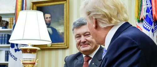 Decizia lui Trump, după ce l-a primit în SUA pe Poroșenko. Mesaj tranșant de la Casa Albă