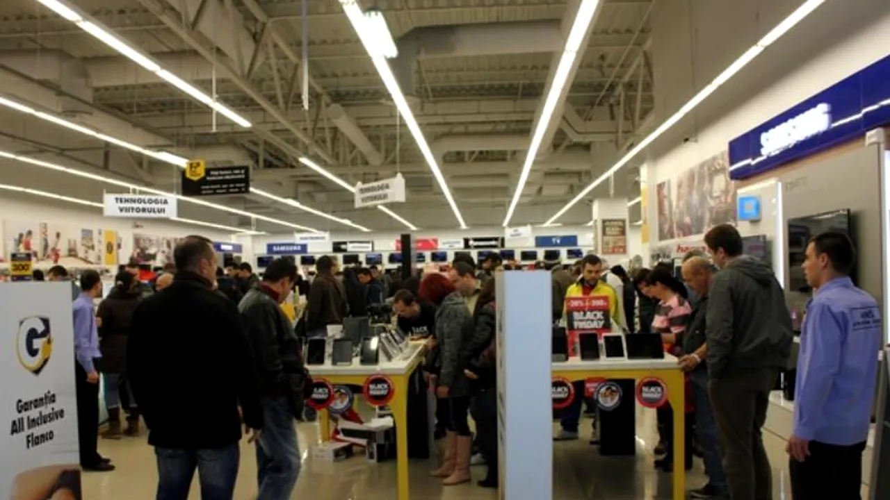 BLACK FRIDAY 2013. 25.000 de produse vândute în magazinele Flanco, până vineri la ora 10:00