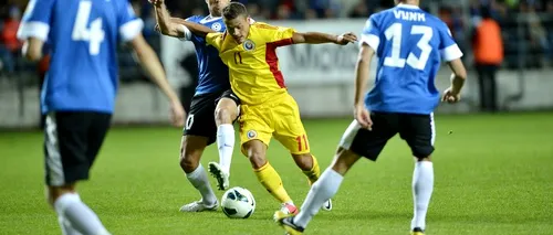 ROMÂNIA - ESTONIA 2-0 și TURCIA - OLANDA 0-2. Naționala merge la barajul pentru Mondiale