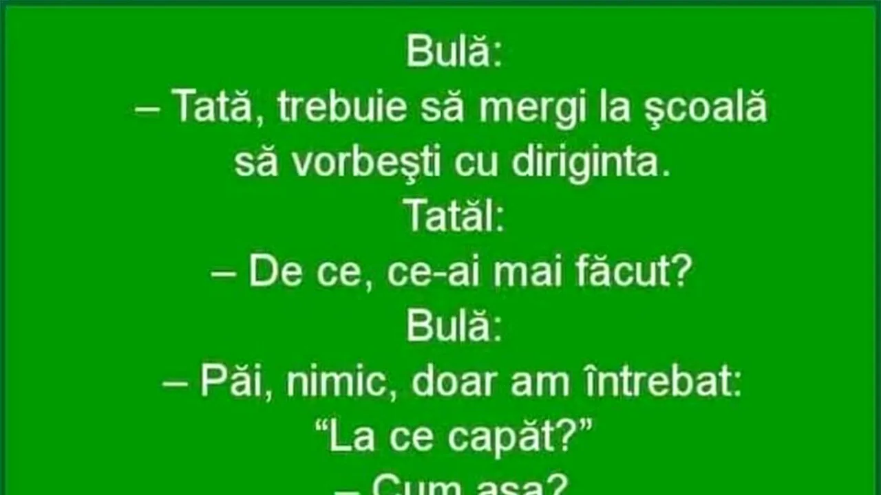 BANC cu Bulă | 