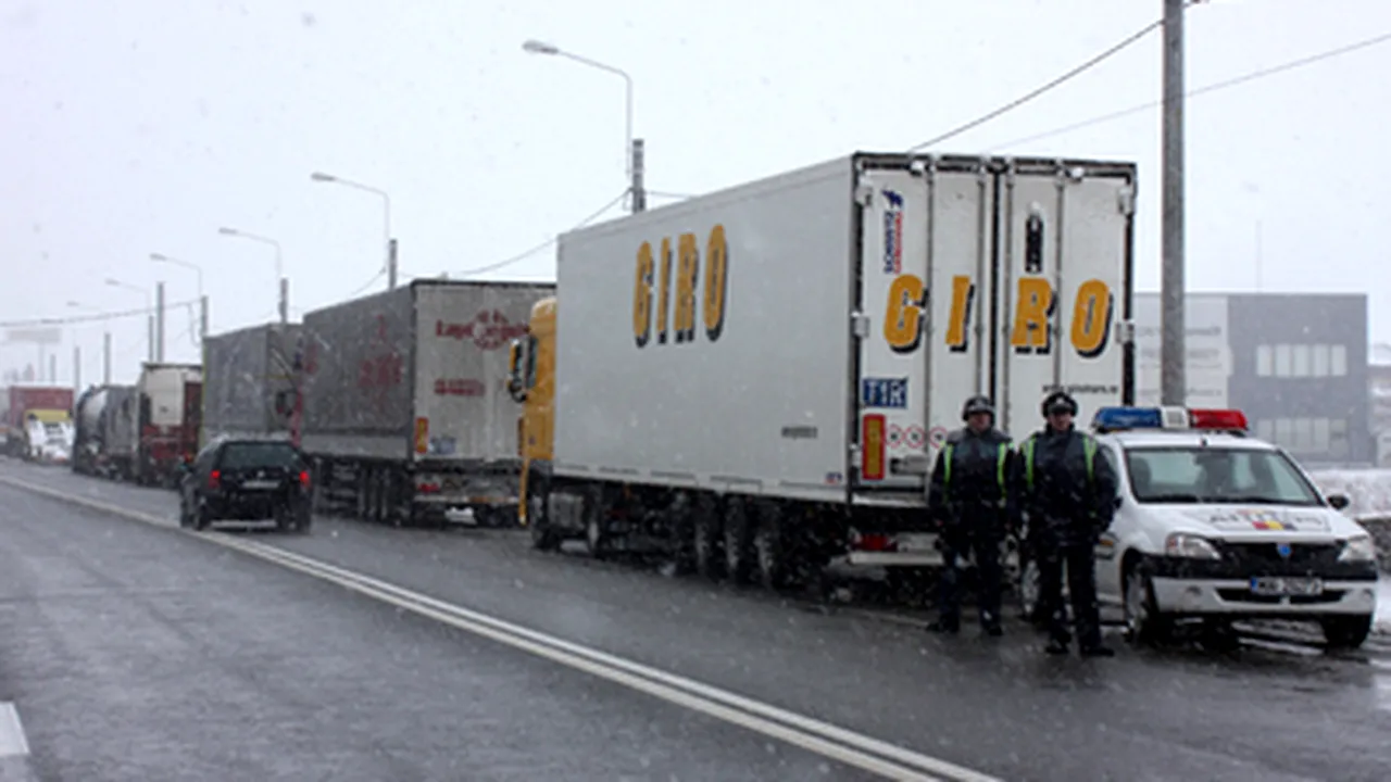 Șofer turc de TIR, oprit la graniță. Ce le-a răspuns polițiștilor când i-au găsit fiul ascuns în cabină
