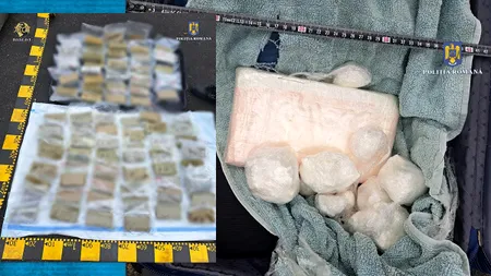 Un traficant de stupefiante a fost prins în flagrant pe o șosea din Dâmbovița. Ce cantitate de droguri avea în portbagaj