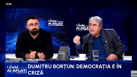 Dumitru Borțun: „Am trăit trei decenii într-o democrație MIMATĂ”
