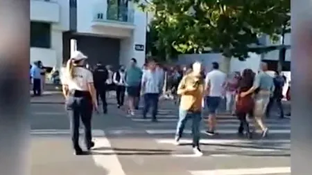 Protest în Sectorul 1 din Capitală: Locuitorii au blocat o trecere de pietoni după un accident MORTAL