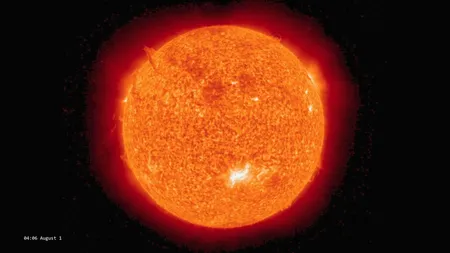 ILUSTRAȚIE VIDEO | Pământul va fi „lovit direct” de o furtună solară, pe 19 iulie. Avertismentul oamenilor de știință