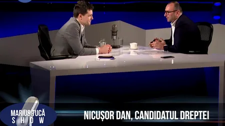Marius Tucă Show: Pe cine ar alege Nicușor Dan dacă ar fi pus să aleagă între Cioloș și Iohannis