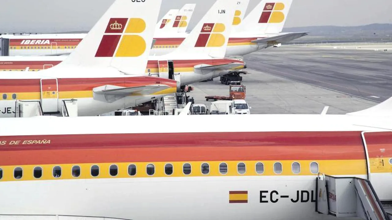 Grevă la compania aeriană Iberia: cel puțin 250 de zboruri au fost anulate în prima zi 