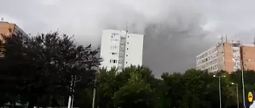 Fenomenul instantaneu care provocat furtuna devastatoare de la Timișoara. Director ANM: „Poate fi denumit un mezociclon