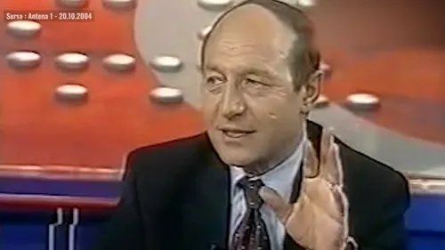 VIDEO Ce spunea Traian Băsescu în 2004, la „Marius Tucă Show, despre dosarul „Flota: „Nu există niciun document prin care eu să fi semnat vânzarea măcar a unei singure nave