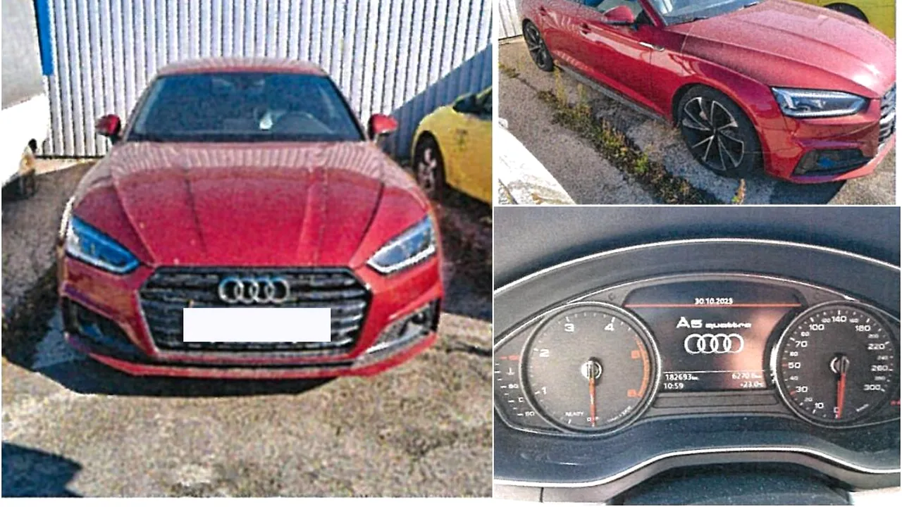 ANAF scoate la vânzare un Audi A5 Quattro din 2018 . Când și unde va avea loc licitația și care este prețul de pornire