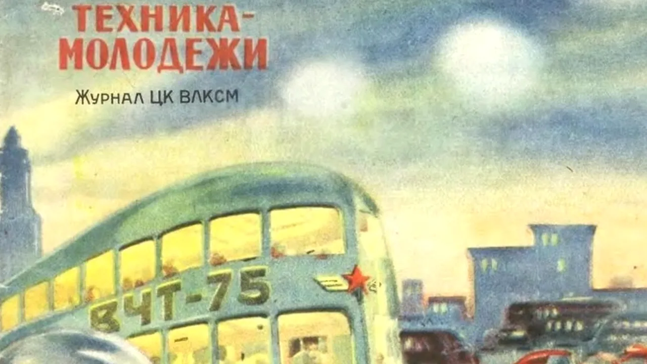 Cum și-au imaginat inginerii ruși din anii '30 și '40 că vor arăta vehiculele viitorului