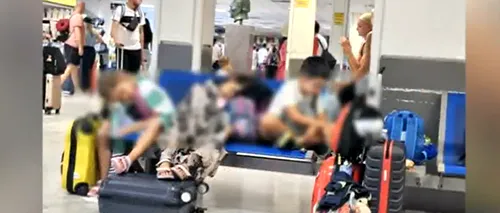 Vacanță de coșmar pentru sute de români: Au rămas BLOCAȚI pe aeroportul din Creta timp de peste 20 de ore / „Trebuia să dureze mai puțin de 3 ore”