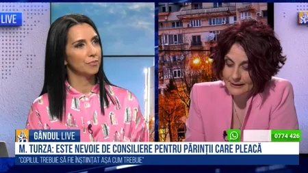 GÂNDUL LIVE. Mădălina Turza: 