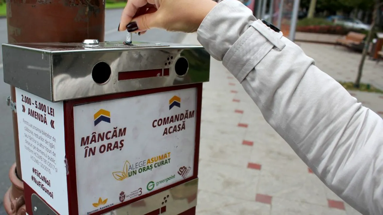 Campania ”ALEGE ASUMAT UN ORAȘ CURAT”, 1,7 tone de chiștoace colectate și valorificate energetic în 2020