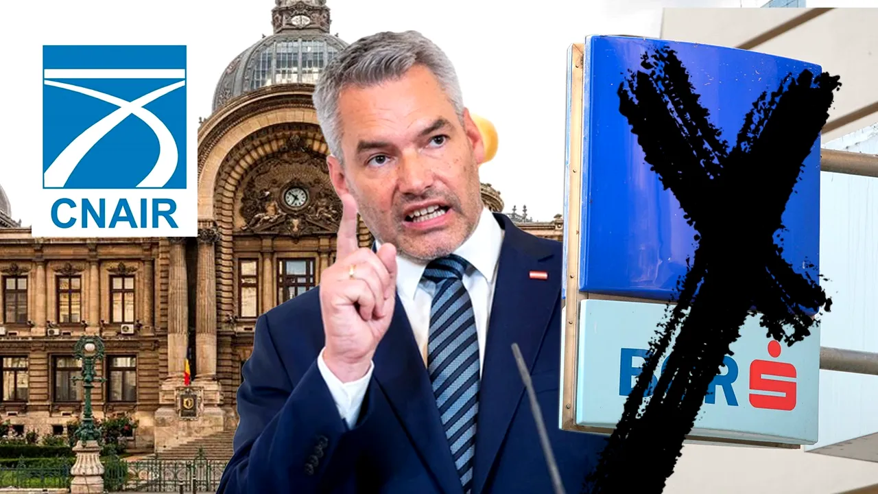 Compania de stat cu zeci de miliarde de lei în conturi renunță la BCR. CNAIR: ”Este o măsură de siguranță, nu de represiune, are legătură cu insecuritatea statului austriac, recunoscută chiar de cancelarul Austriei”