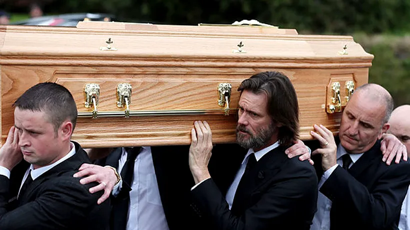 Jim Carrey, profund îndurerat la înmormântarea fostei sale iubite