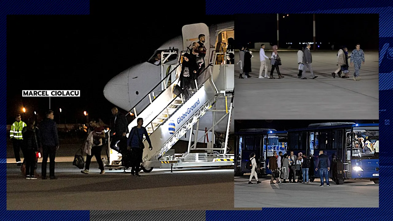 VIDEO UPDATE | S-au întors din Gaza! Premierul Ciolacu i-a readus acasă din iad!