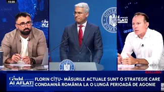 Florin Cîțu:”România se împrumută la DOBÂNZI mai mari decât țări care deja au rating junk”