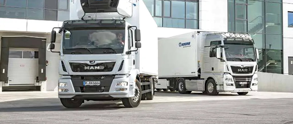 Transportatorii români solicită daune de 520 milioane de euro de la marii producători de camioane